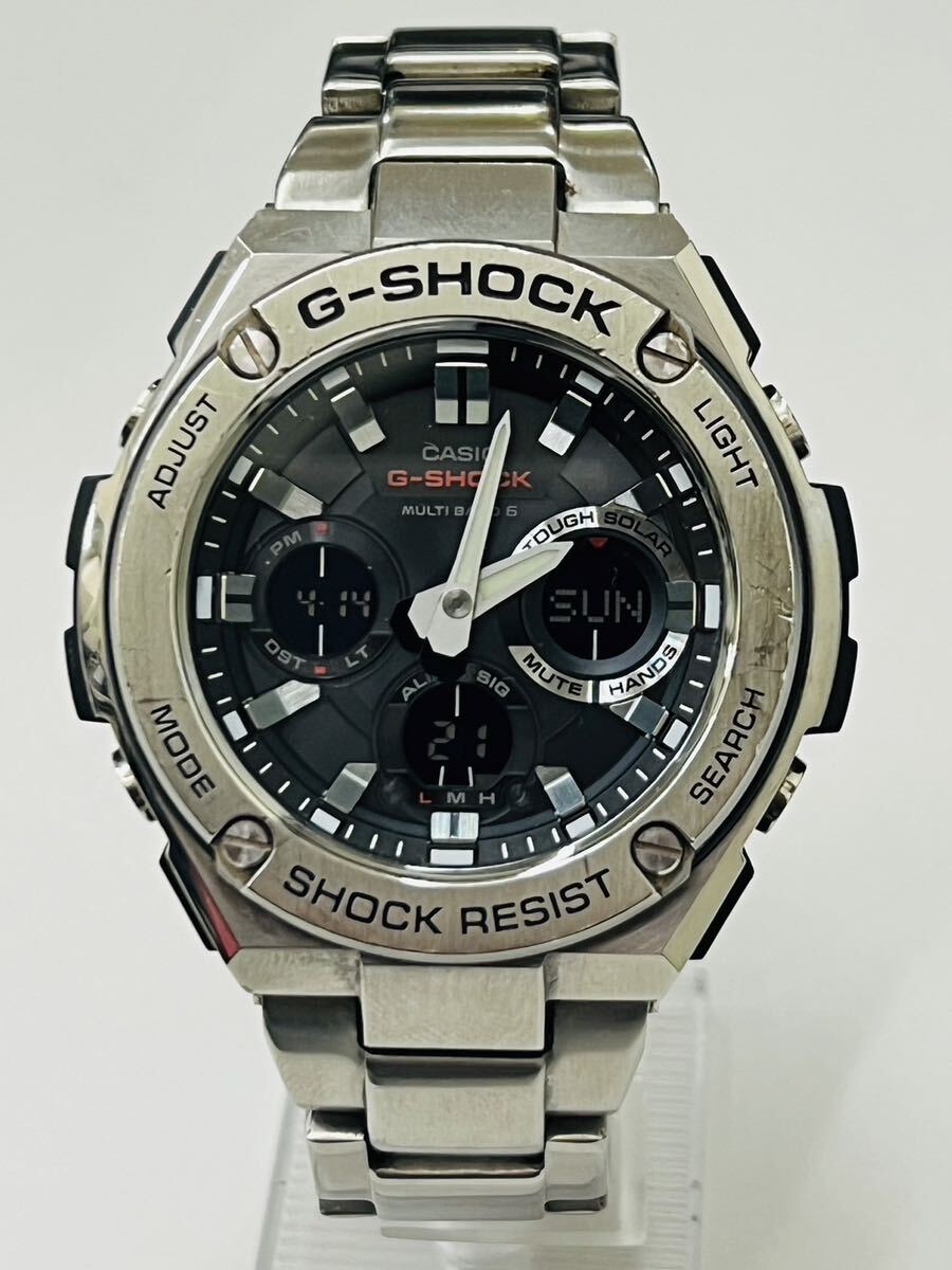 G-SHOCK Gショック G-STEEL Gスチール タフソーラー 腕時計 ウォッチ GST-W110D-1AJFの画像2