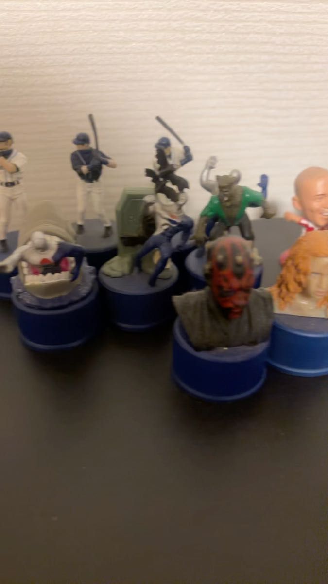 非売品】イチロー パワプロ コラボフィギュア打撃/守備2体セット