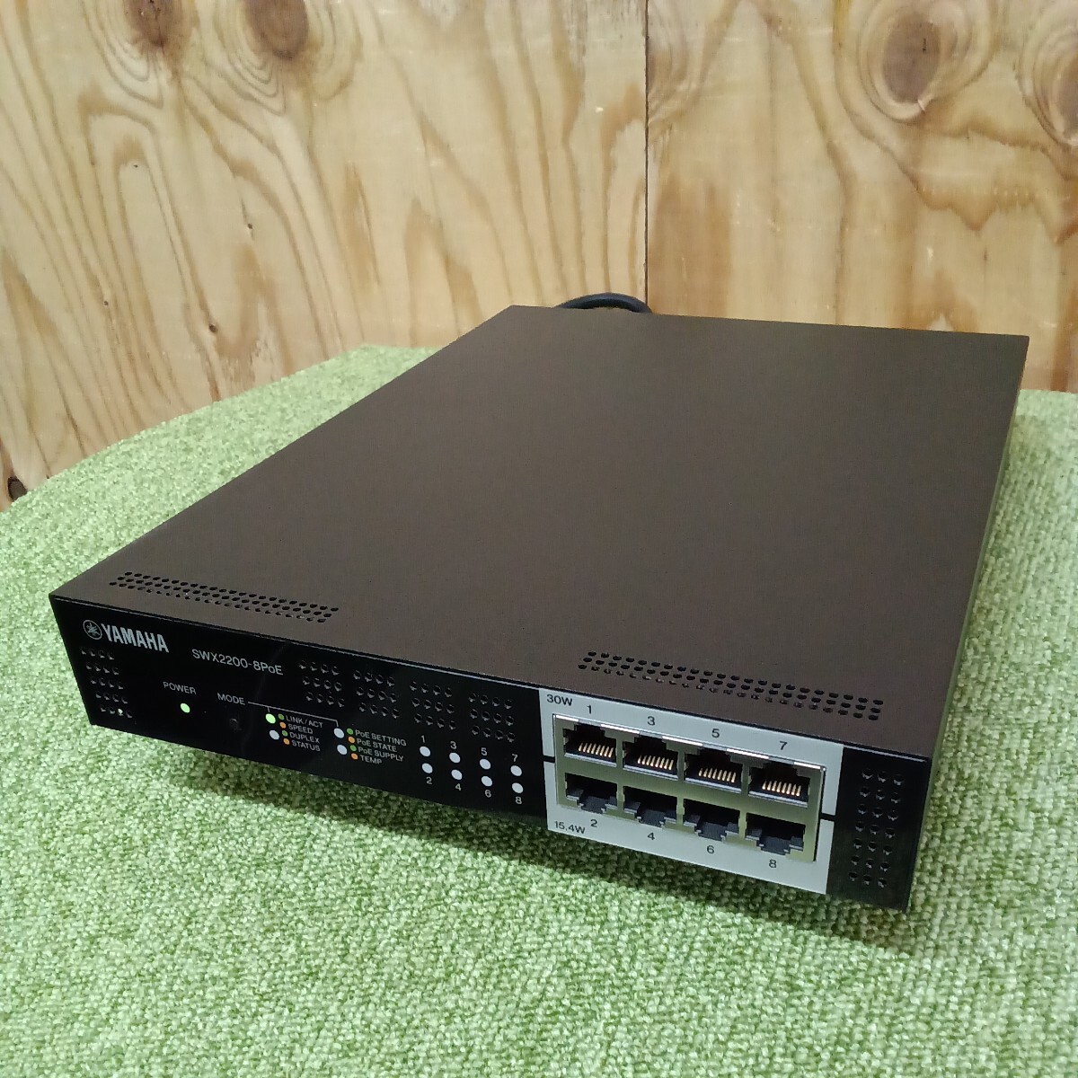 YAMAHA SWX2200-8PoE L2スイッチ 【通電確認済】_画像1