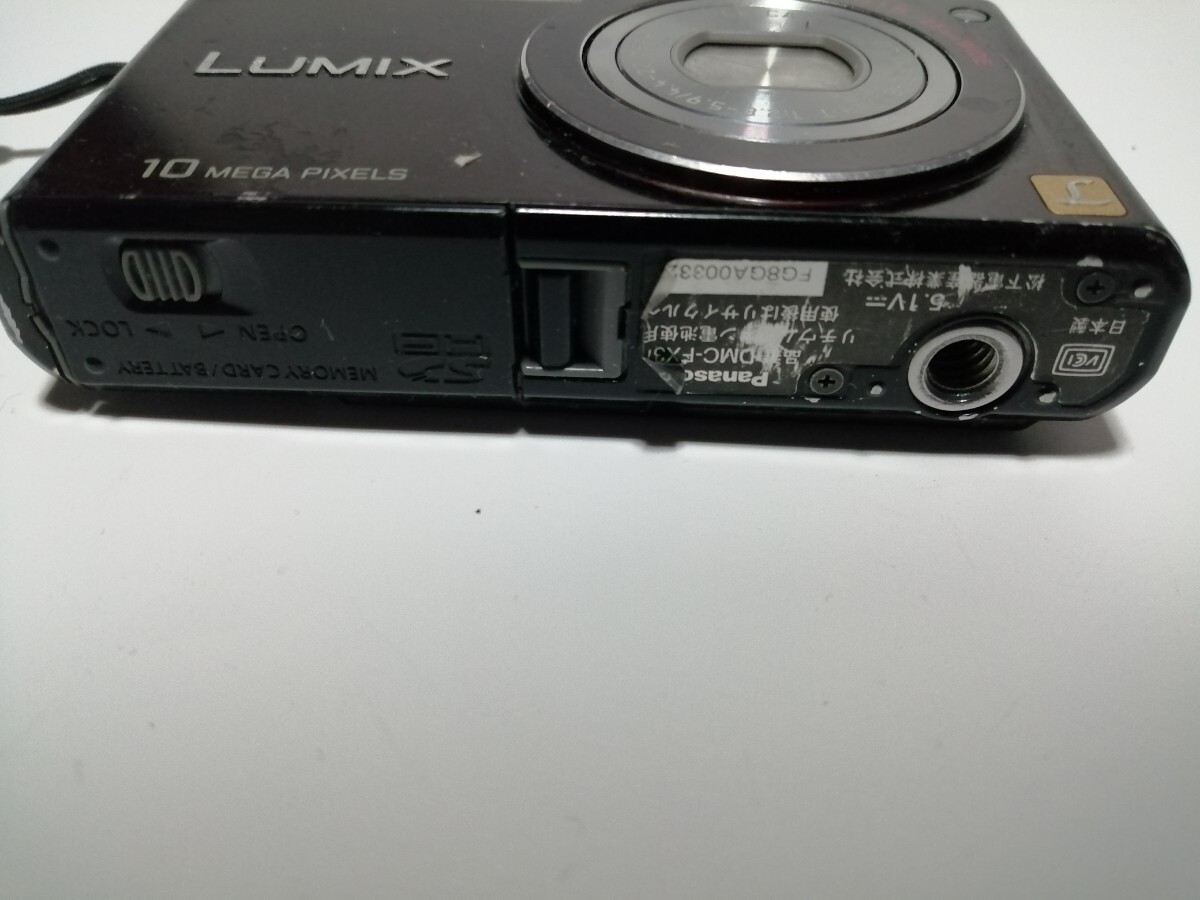 動作確認済み Panasonic パナソニック LUMIX DMC-FX37 コンパクトデジタルカメラ_画像6