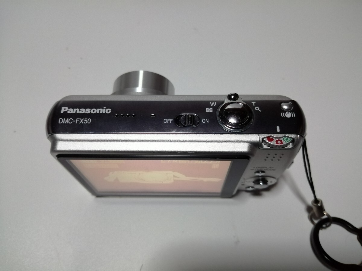 動作確認済み Panasonic パナソニック LUMIX DMC-FX50 コンパクトデジタルカメラ　美品_画像4