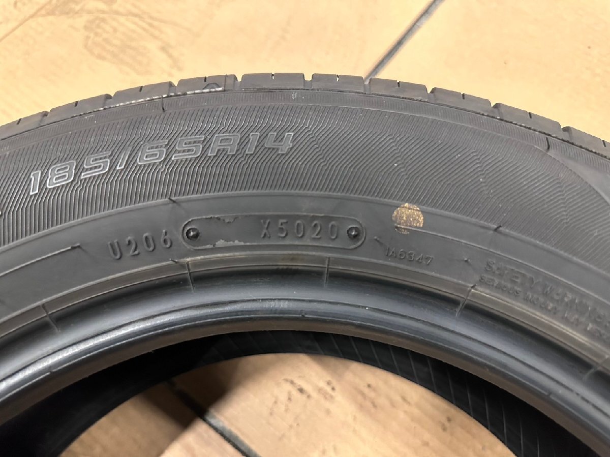 185/65R14　2本セット 　グッドイヤー　エフィシエント グリップ エコ EG01　【タイヤのみ】特価品　14インチ