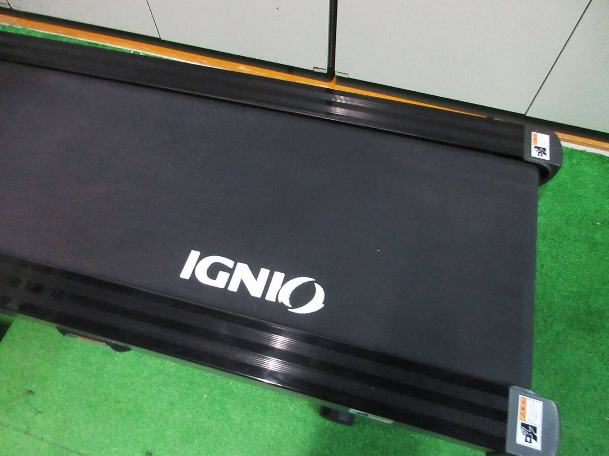 SH5797【ルームランナー】IGNIO R16S★イグニオ トレッドミル★エクササイズ ランニングマシン ウォーキングマシーン ～16㎞/h★動作良好の画像7