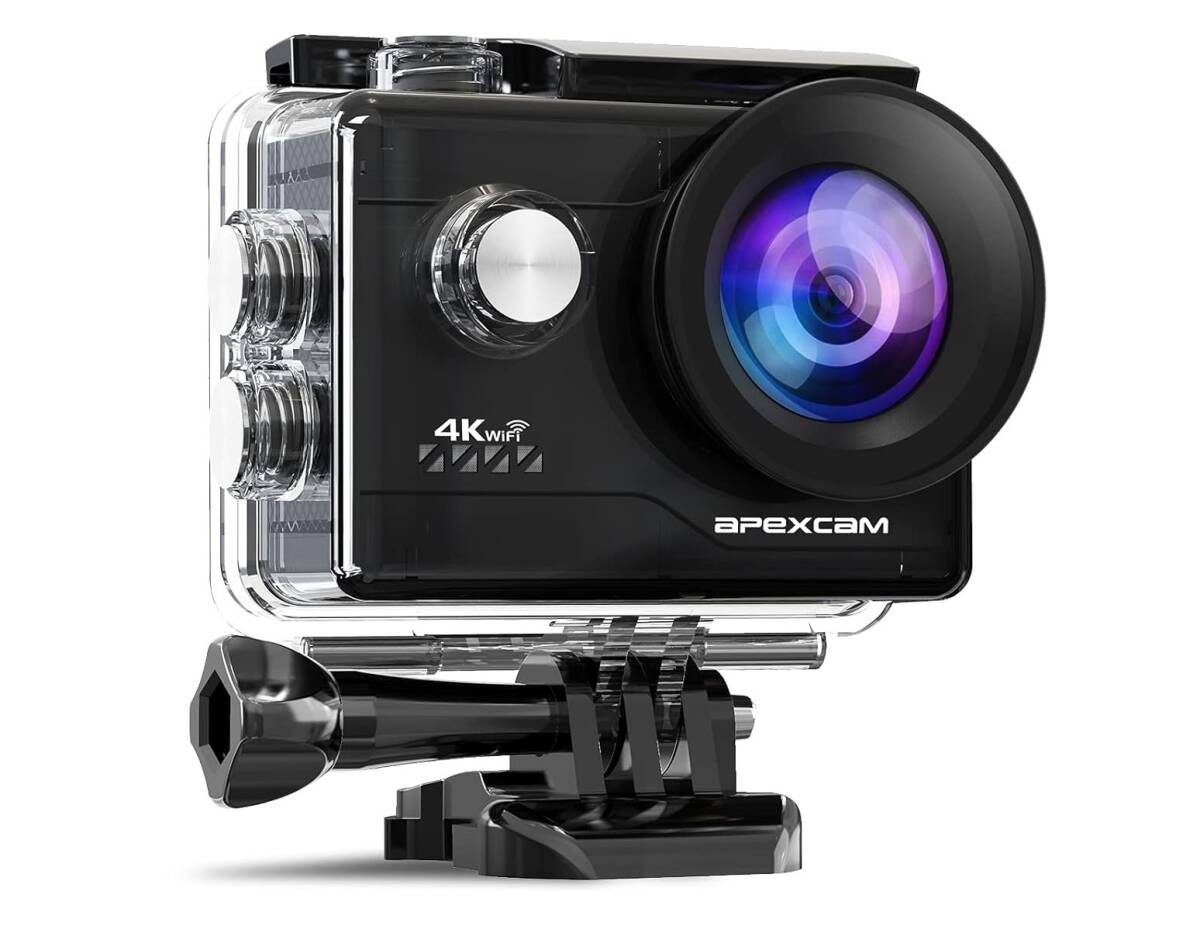 G1005[ экшн-камера ]Apexcam M80 Air*4K Wi-Fi 2000 десять тысяч пикселей *40M водонепроницаемый * спорт камера переносной камера подводный камера * закончившийся товар * не использовался 