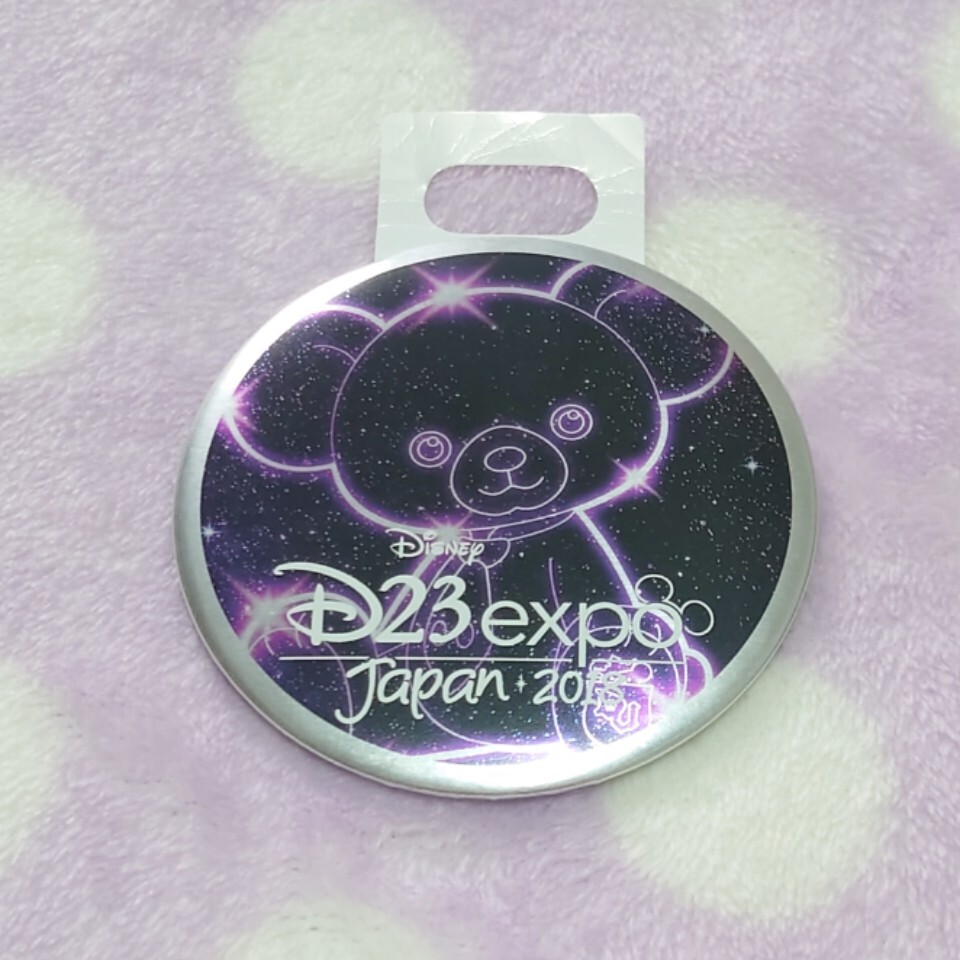 ★ディズニー☆D23 Expo Japan☆缶バッジ★ユニベア_画像1