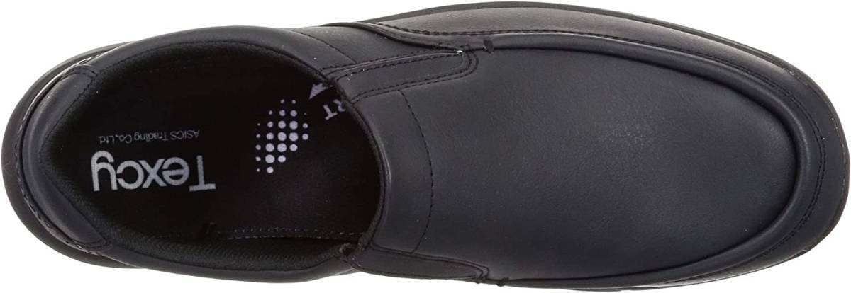  новый товар Asics коммерческое предприятие легкий кожзаменитель повседневная обувь 3017 чёрный 25.5cm 4E zx