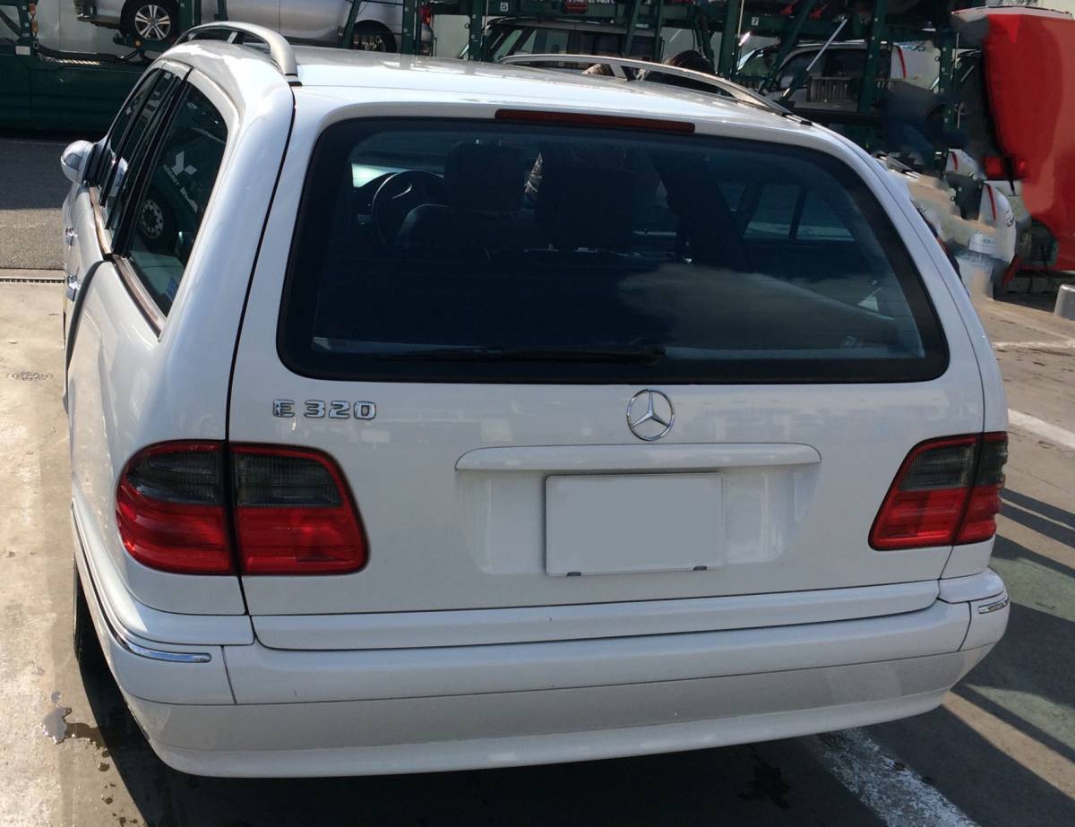 W210[ Kobe .. liquidation selling up ]2001 year Mercedes Benz E320 Wagon avantgarde [AMG specification * black leather * roof ]* presently immovable car - receipt hope (GW quotient .OK)