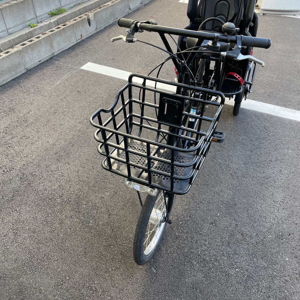 OGK ふたごじてんしゃ 二人同乗用 三輪 自転車 中古美品の画像2