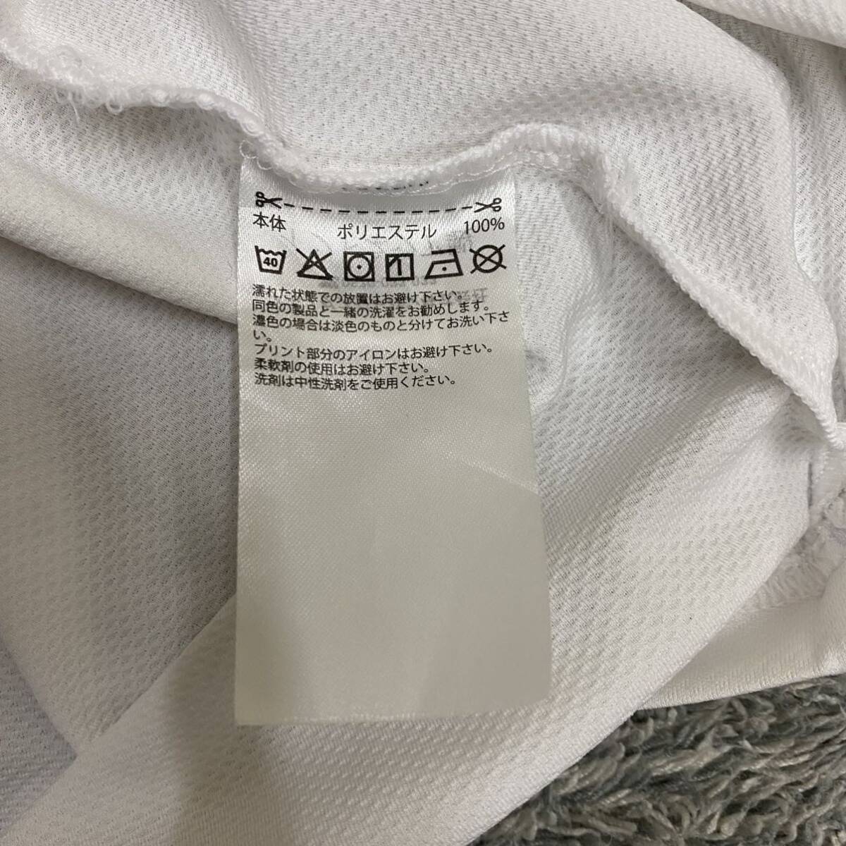 adidas アディダス Tシャツ 半袖カットソー サイズXO ホワイト 白 メンズ トップス 最落なし （Q18）_画像7