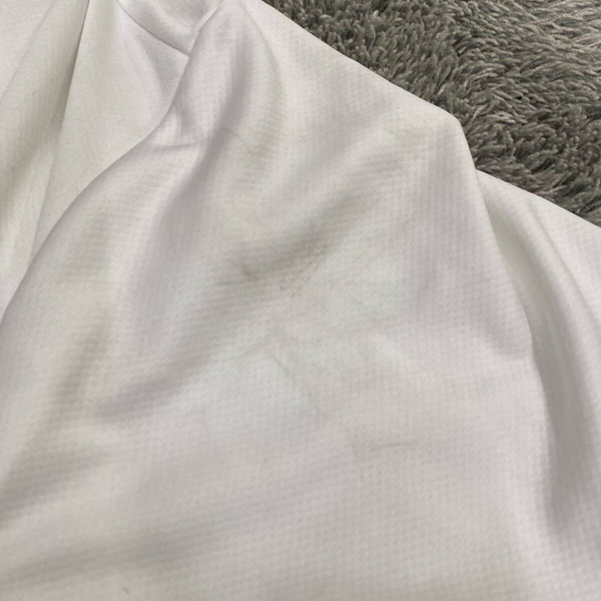 adidas アディダス Tシャツ 半袖カットソー サイズXO ホワイト 白 メンズ トップス 最落なし （Q18）_画像8