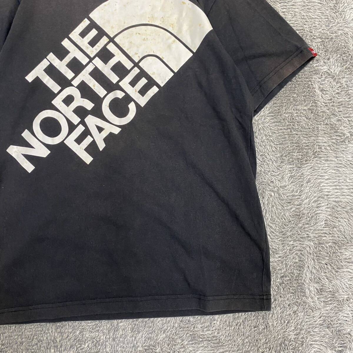 THE NORTH FACE ノースフェイス Tシャツ 半袖カットソー サイズL ブラック 黒 メンズ トップス 最落なし （Q18）の画像5