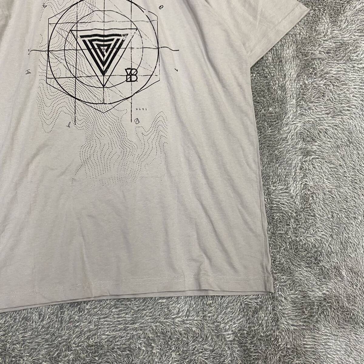 VINTAGE ヴィンテージ Tシャツ 半袖カットソー サイズXL ベージュ 茶色 メンズ トップス 最落なし （R18）の画像5
