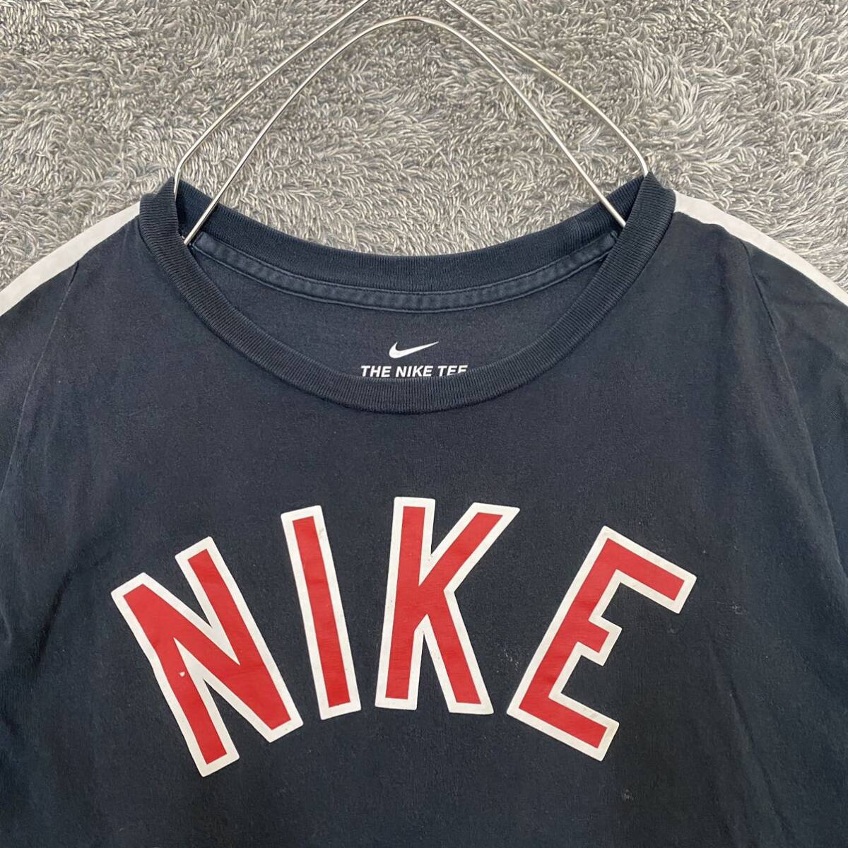 NIKE ナイキ Tシャツ 半袖カットソー サイズL ブラック 黒 メンズ トップス 最落なし （R18）の画像2