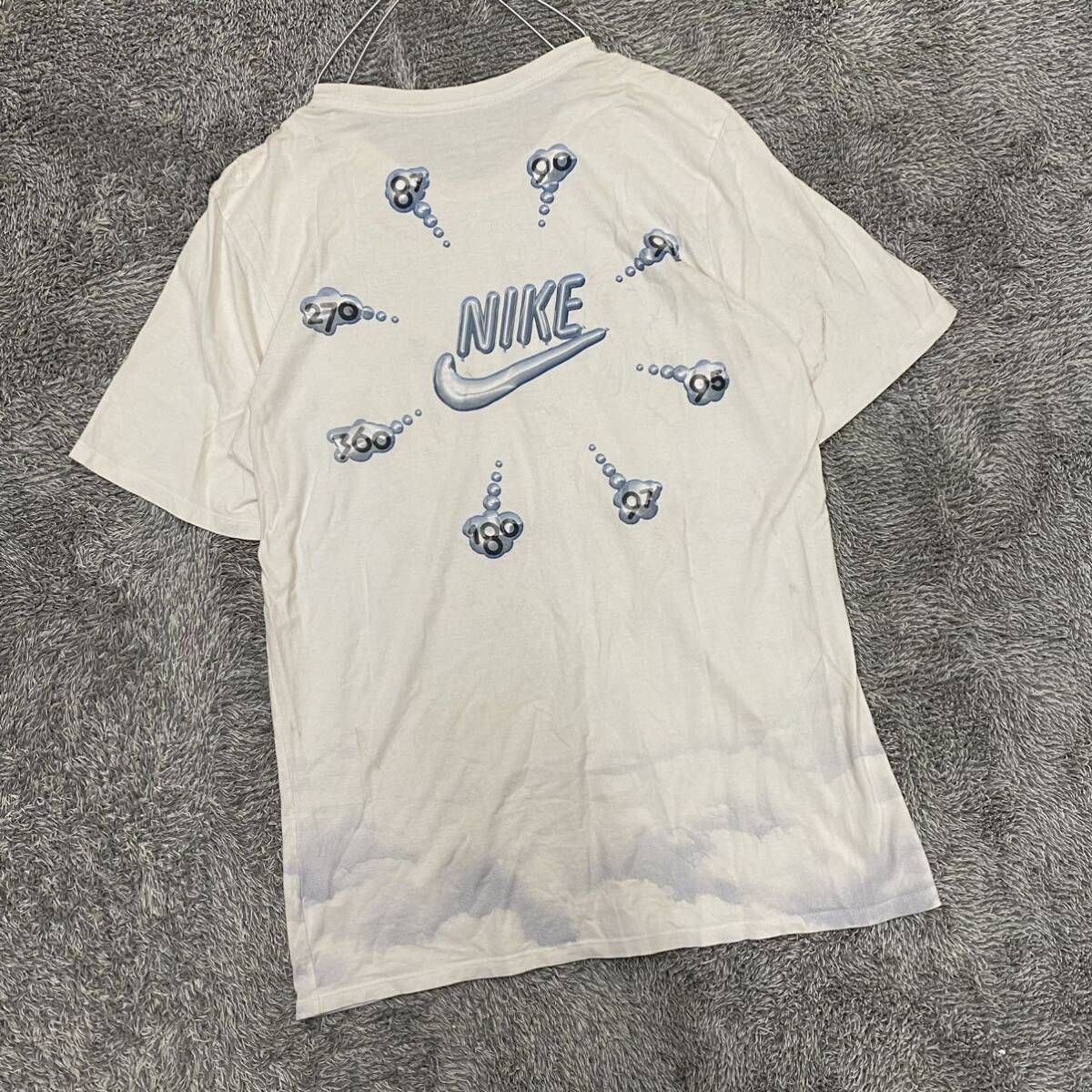 NIKE ナイキ Tシャツ 半袖カットソー サイズS ホワイト 白 メンズ トップス 最落なし （R18）の画像2
