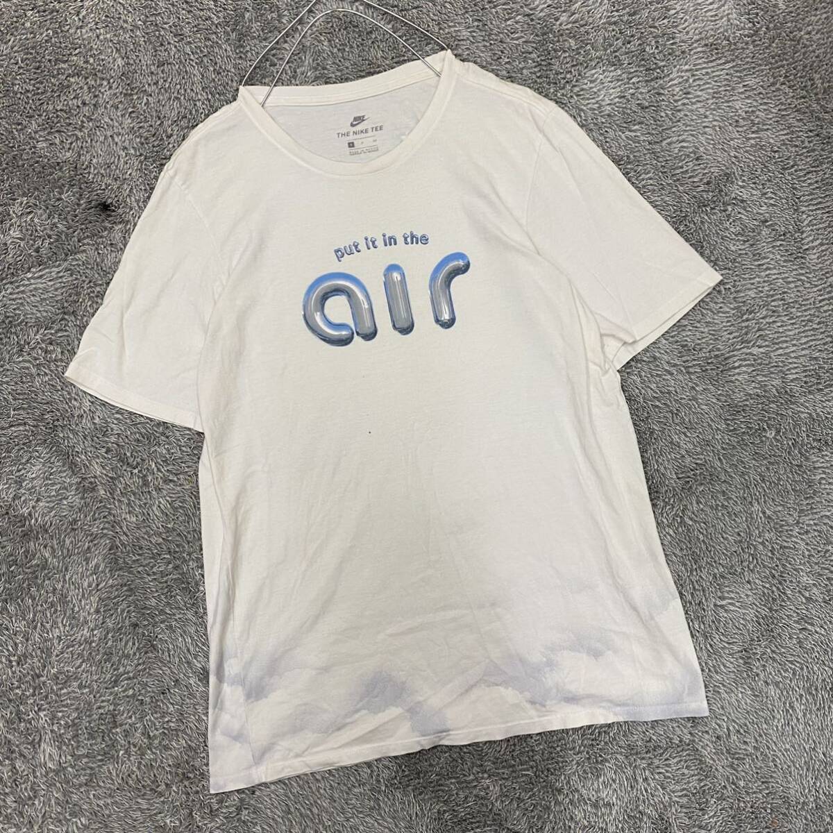 NIKE ナイキ Tシャツ 半袖カットソー サイズS ホワイト 白 メンズ トップス 最落なし （R18）の画像1