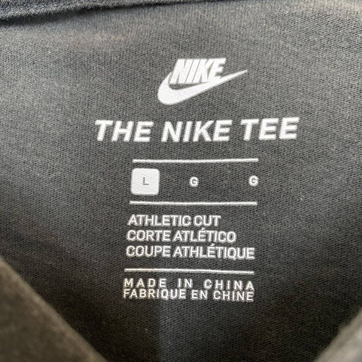 NIKE ナイキ Tシャツ 半袖カットソー サイズL ブラック 黒 メンズ トップス 最落なし （R18）の画像6