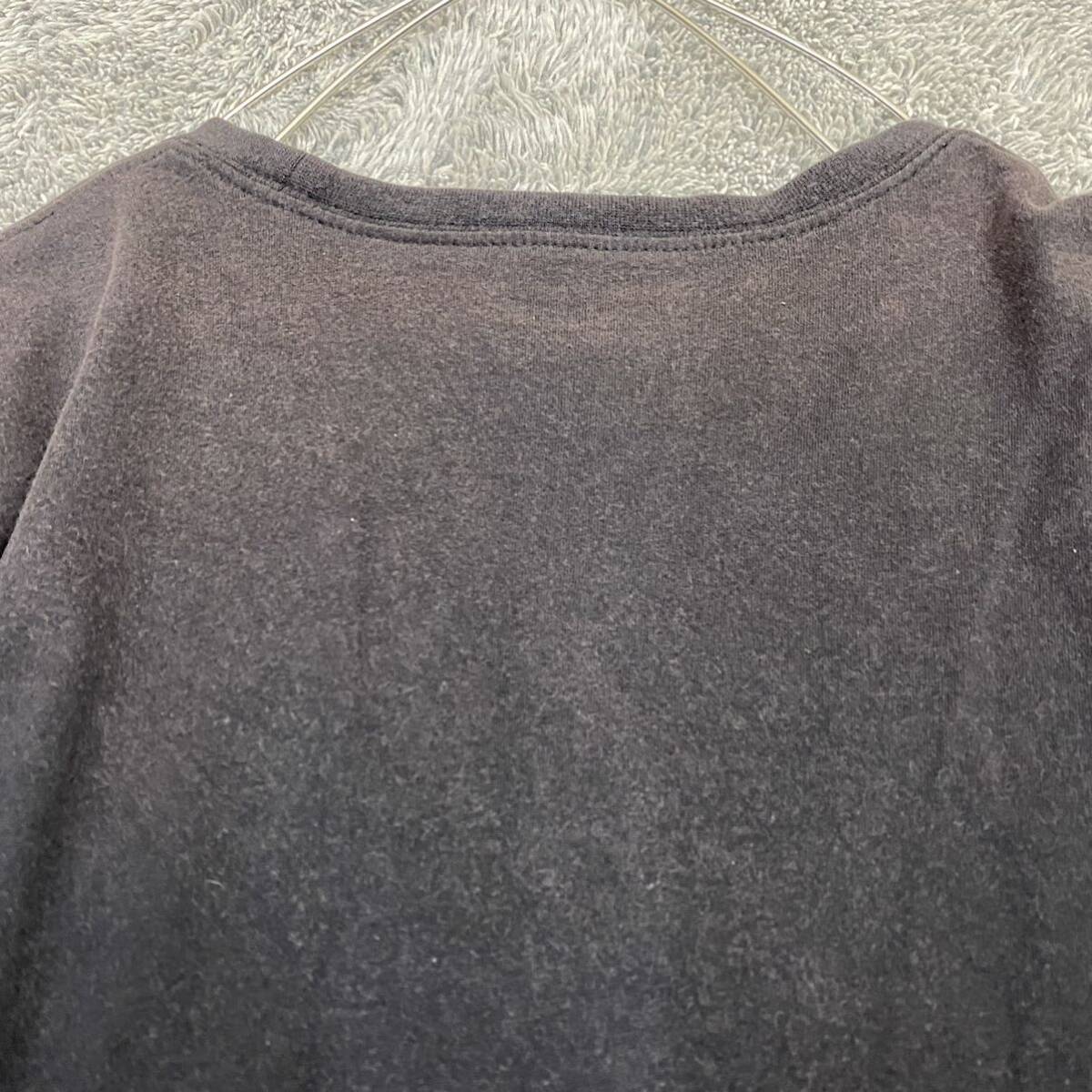 Columbia コロンビア Tシャツ 半袖カットソー サイズM ブラック 黒 メンズ トップス 最落なし （T18）_画像8