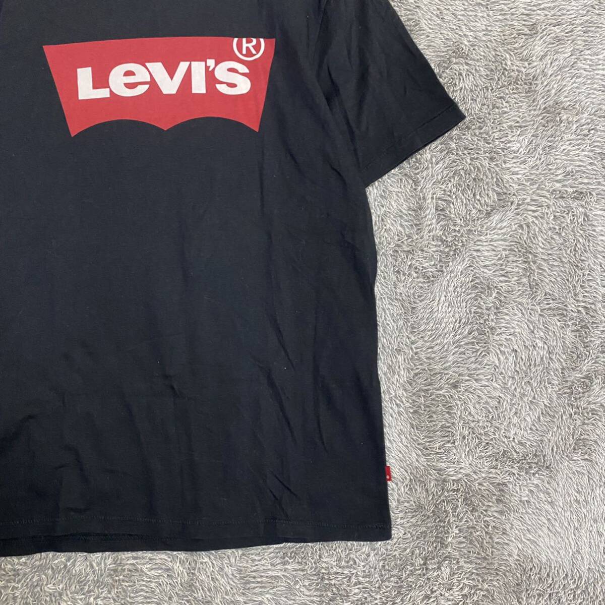 Levi's リーバイス Tシャツ 半袖Tシャツ サイズS ブラック 黒 メンズ トップス 最落なし （U18）_画像5