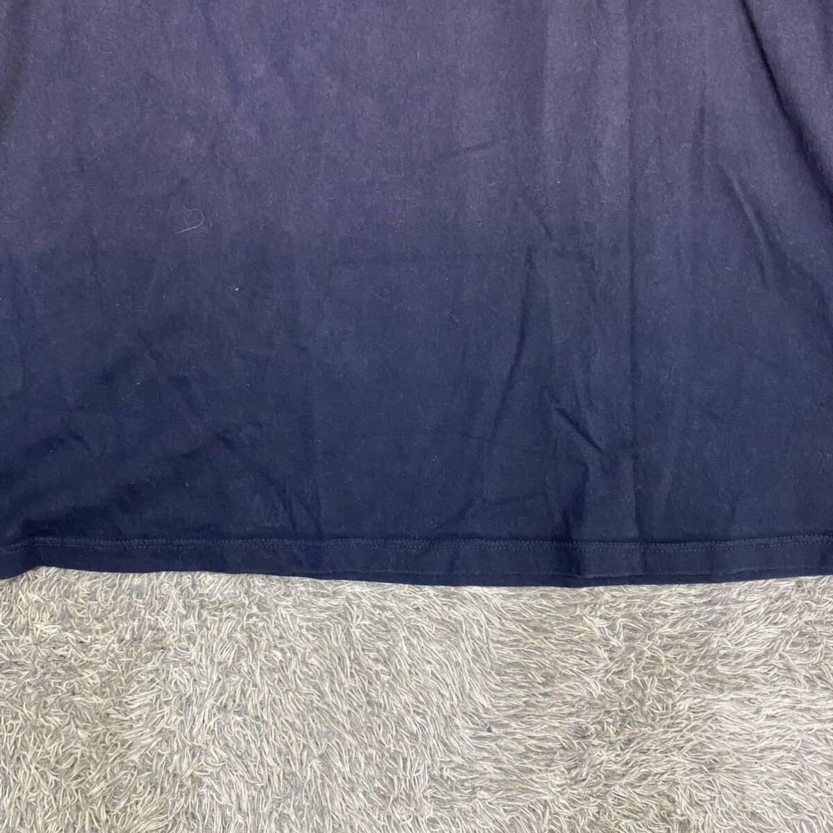 TOMMYHILFIGER トミーヒルフィガー Tシャツ 半袖カットソー サイズL ネイビー 紺色 メンズ トップス 最落なし （U18）の画像4