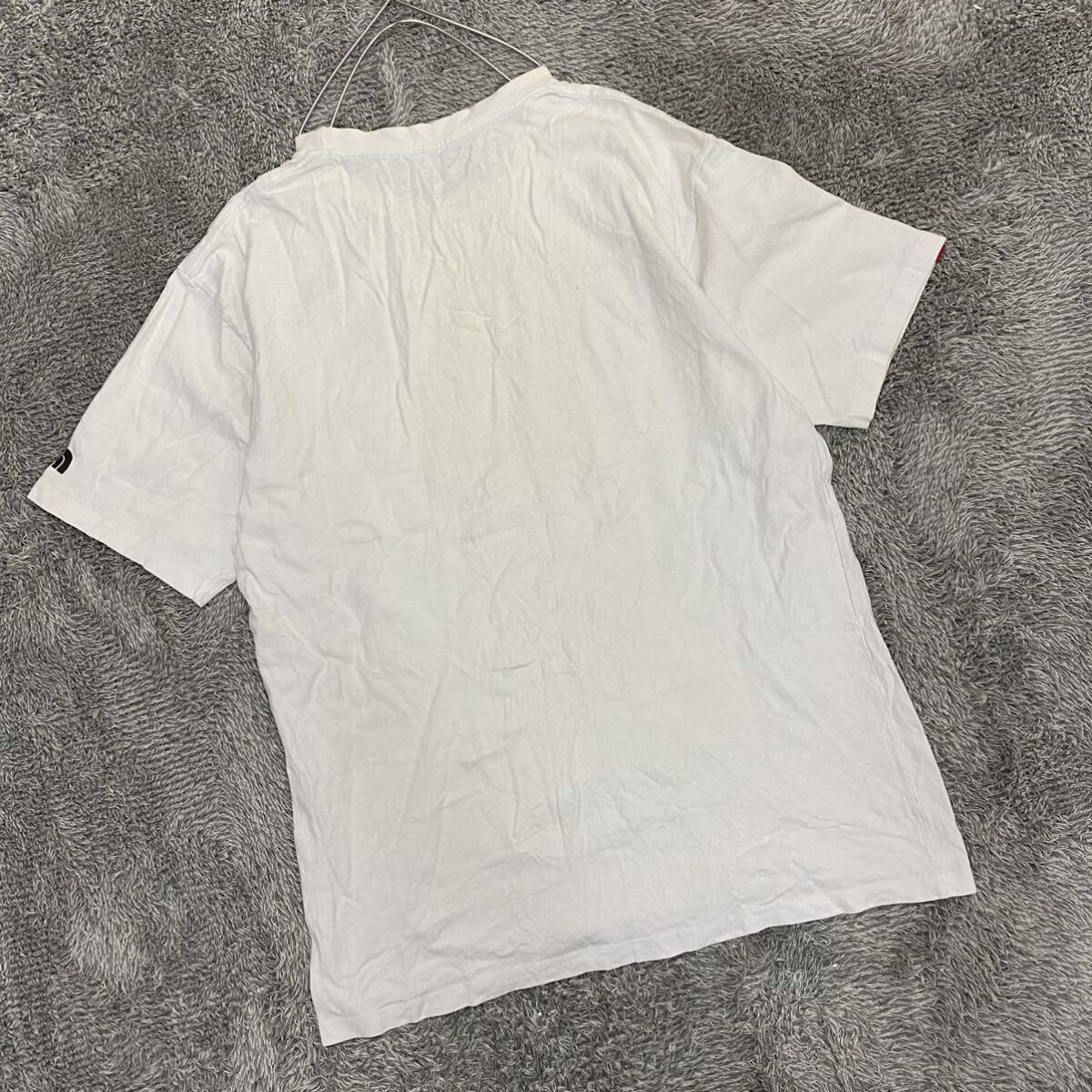 THE NORTH FACE ノースフェイス Tシャツ 半袖カットソー サイズL ホワイト 白 メンズ トップス 最落なし （X18）の画像2