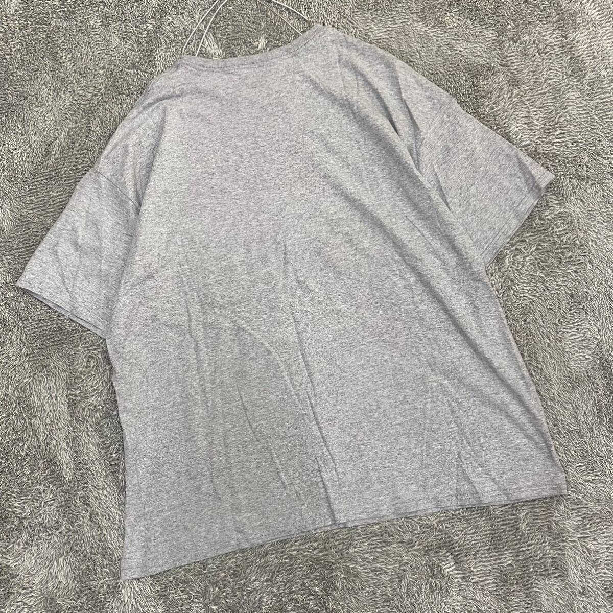 VINTAGE ヴィンテージ Life style Tシャツ 半袖カットソー サイズXXXL グレー 灰色 メンズ トップス 最落なし （S18）_画像2