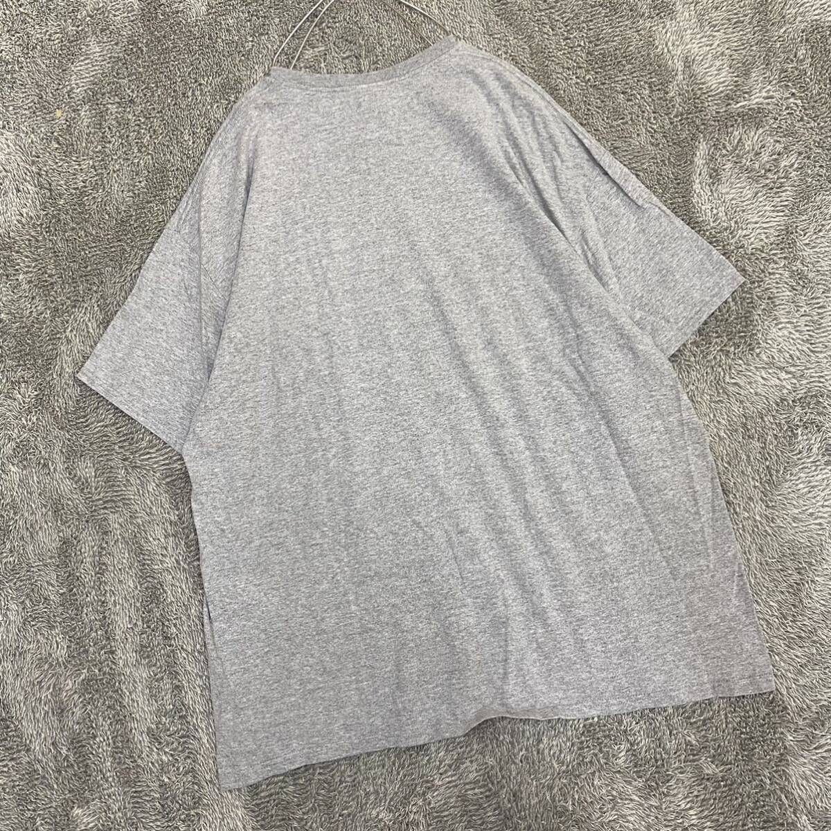 DELTA デルタ Tシャツ 半袖カットソー サイズ2XL グレー 灰色 メンズ トップス 最落なし （A19）の画像2