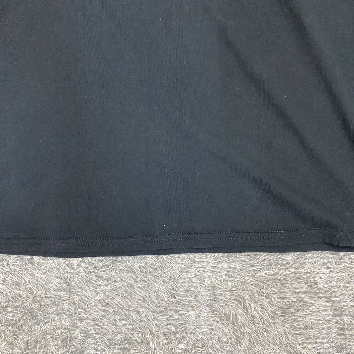 GILDAN ギルダン Tシャツ 半袖カットソー サイズM ブラック 黒 メンズ トップス 最落なし （A19）_画像4