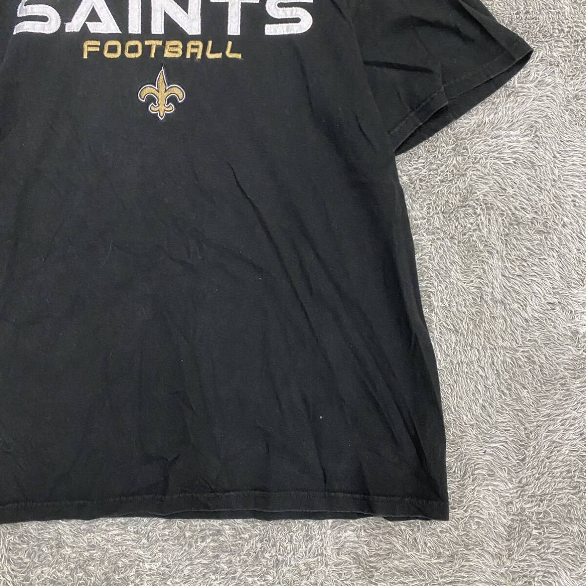 NFL ナショナルフットボールリーグ Tシャツ 半袖カットソー サイズL ブラック 黒 メンズ トップス 最落なし （A19）_画像5