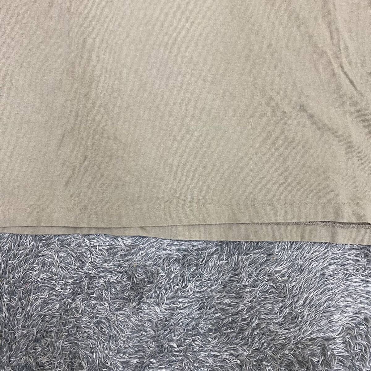 RUSSELL ラッセル Tシャツ 半袖カットソー サイズFree フリーサイズ ブラウン 茶色 レディース トップス 最落なし （B19）_画像4