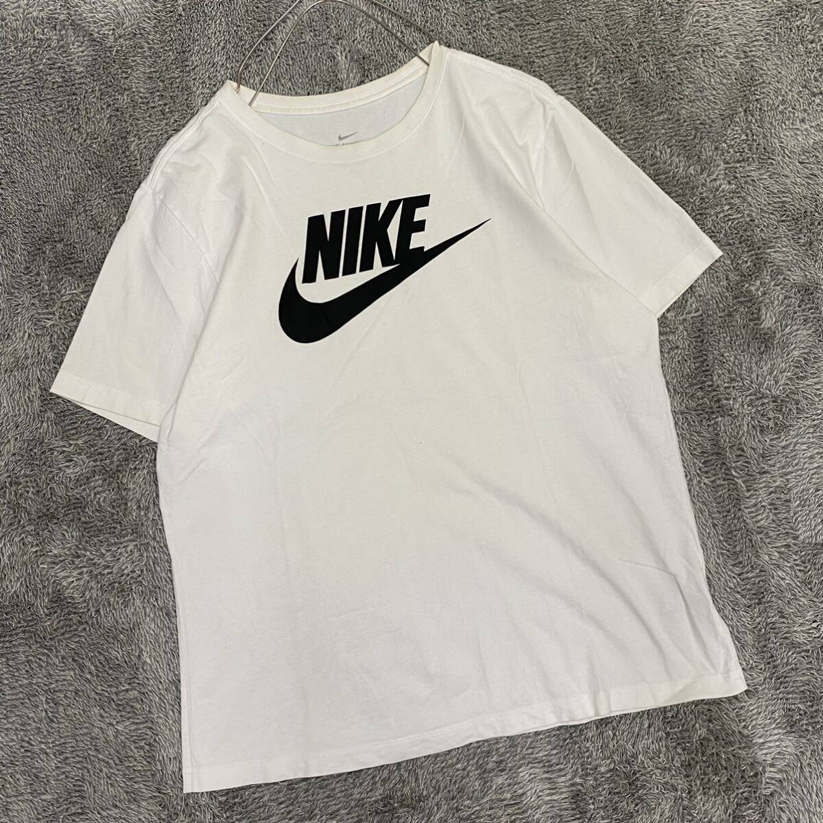 NIKE ナイキ Tシャツ 半袖カットソー サイズXXL ホワイト 白 メンズ トップス 最落なし （D19）_画像1