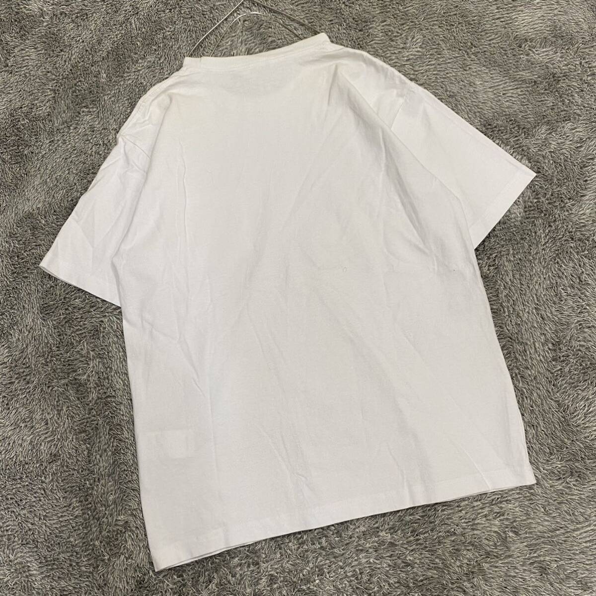 BEN DAVIS ベンデイビTシャツ 半袖カットソー サイズL ホワイト 白 メンズ トップス 最落なし （G19）の画像2