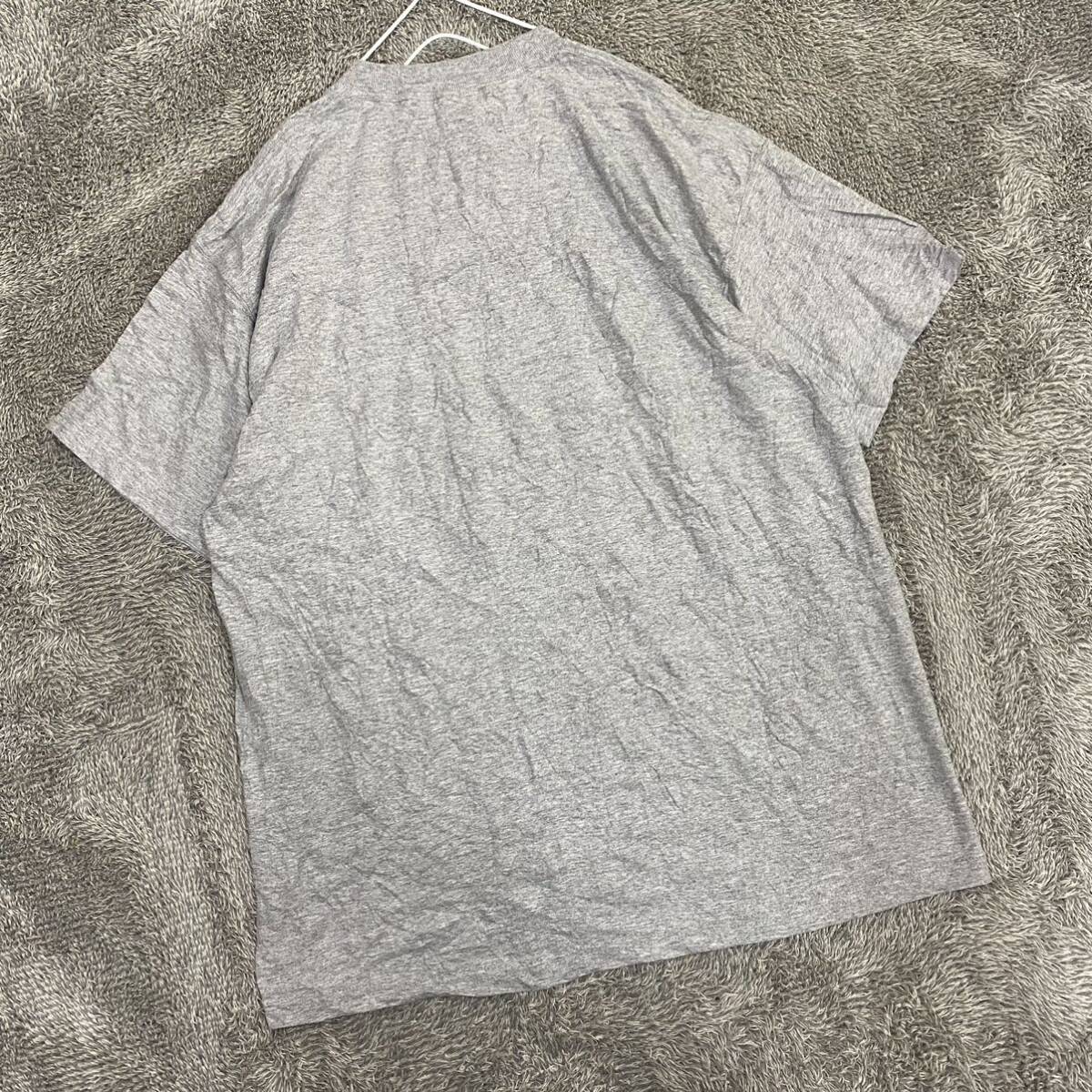 FRUIT OF THE LOOM フルーツオブザルーム Tシャツ 半袖カットソー サイズXL グレー 灰色 メンズ トップス 最落なし （G19）_画像2