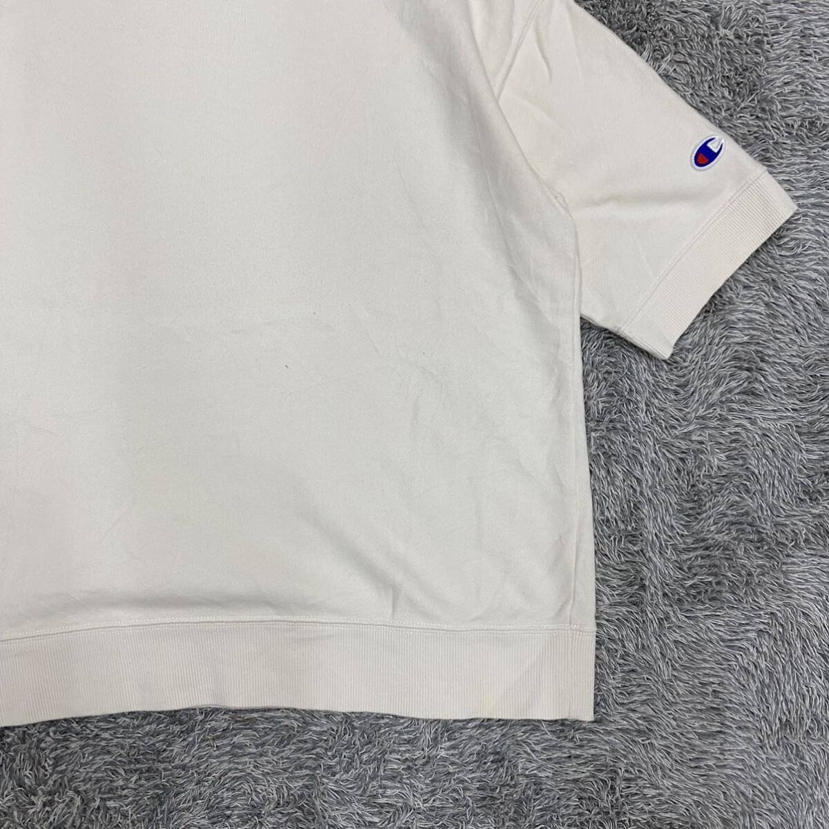 Champion チャンピオン Tシャツ 半袖カットソー サイズL ホワイト 白 レディース トップス 最落なし （I19）_画像5