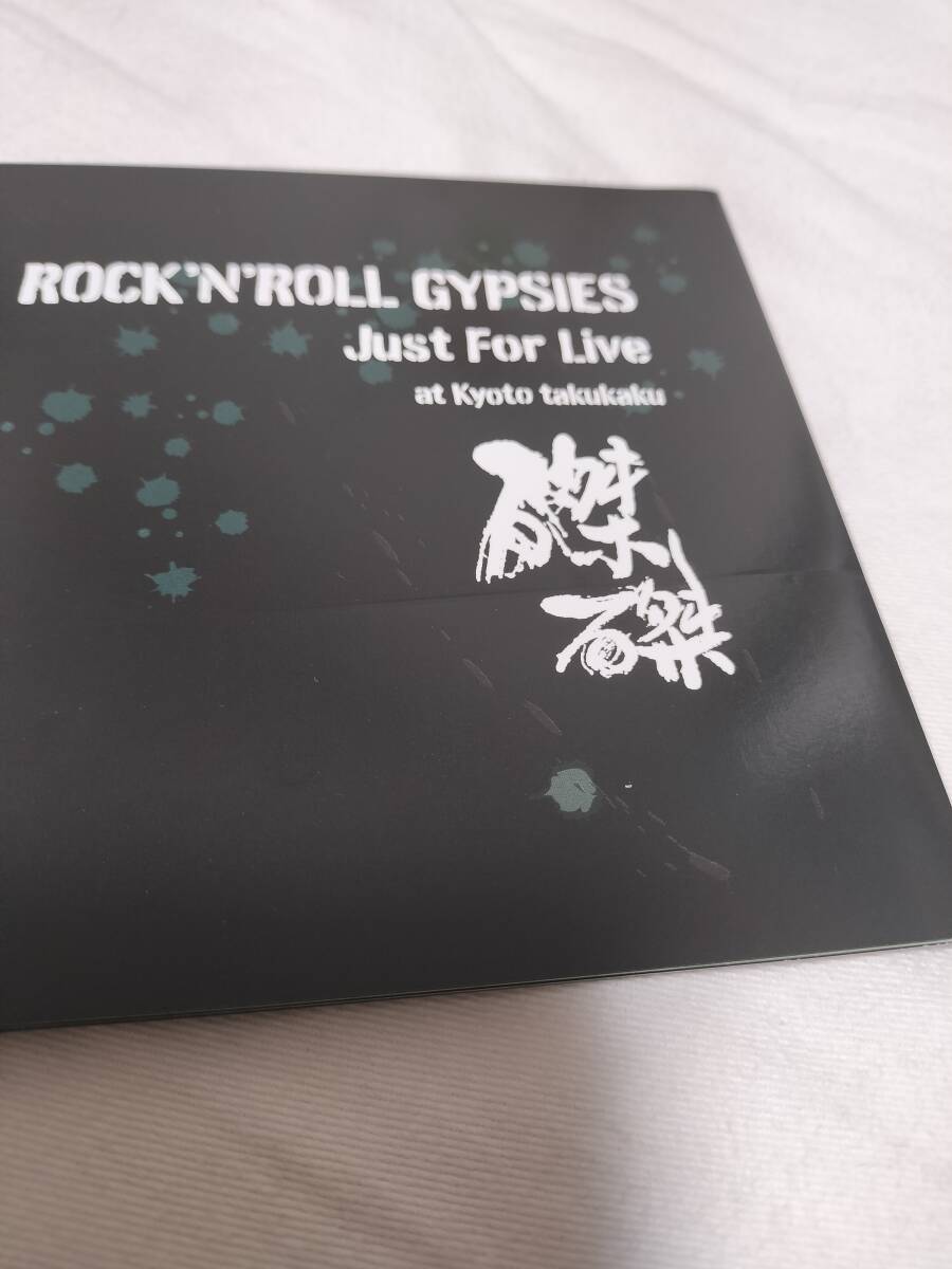 ROCK’N’ROLL GYPSIES ロックンロール・ジプシーズ■JUST FOR LIVE AT KYOTO TAKUTAKU　花田裕之_画像3