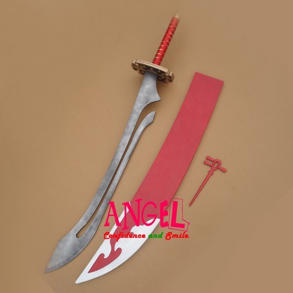 C1A00022 紅雀 髪飾り 刀剣武器 コスプレ道具_画像1