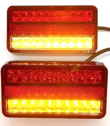 ジムニー トレーラー LED テールランプ 防水 ウインカー スモール ブレーキ ライト 汎用 ledテールランプ jb23の画像6