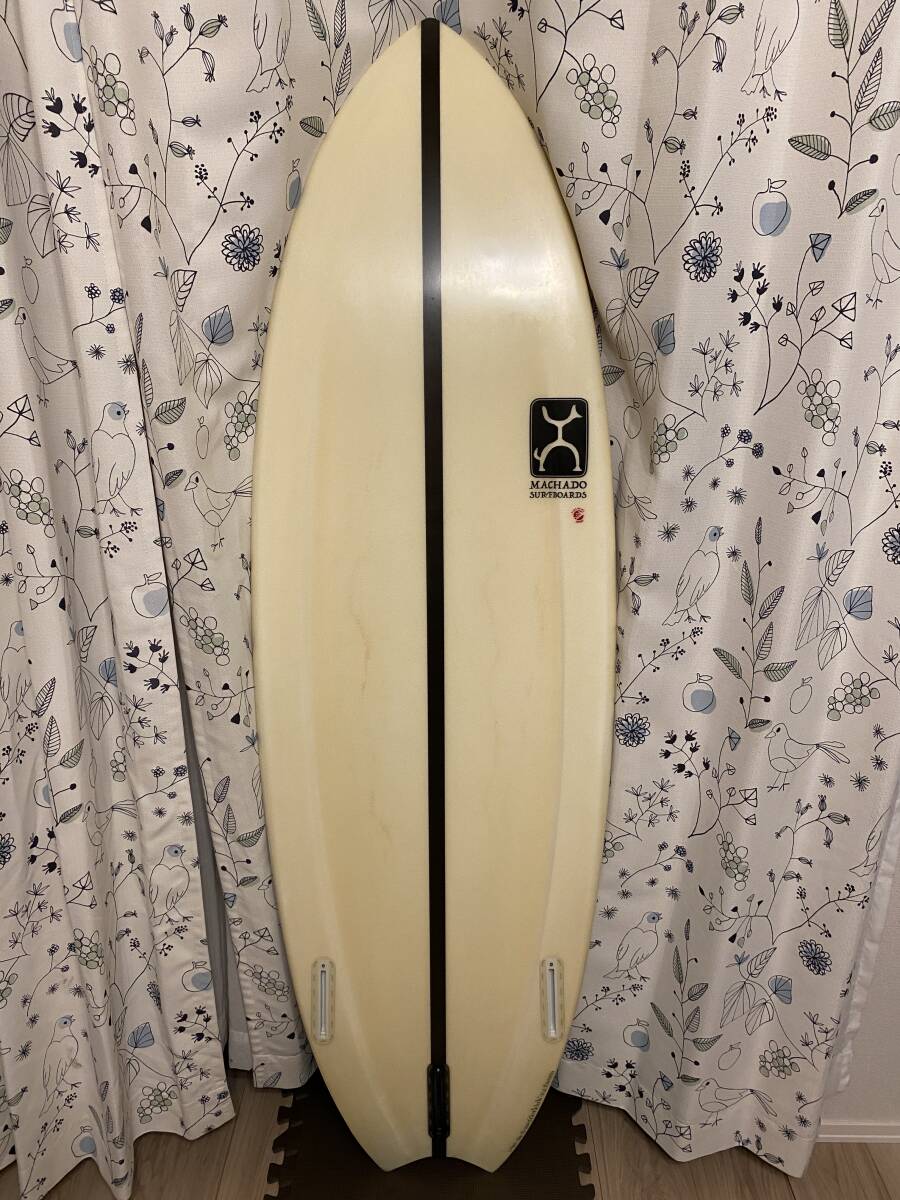 【手渡しのみ】FIREWIRE MOONWALKER 5’4中古_ボトム面も全体的に日焼け