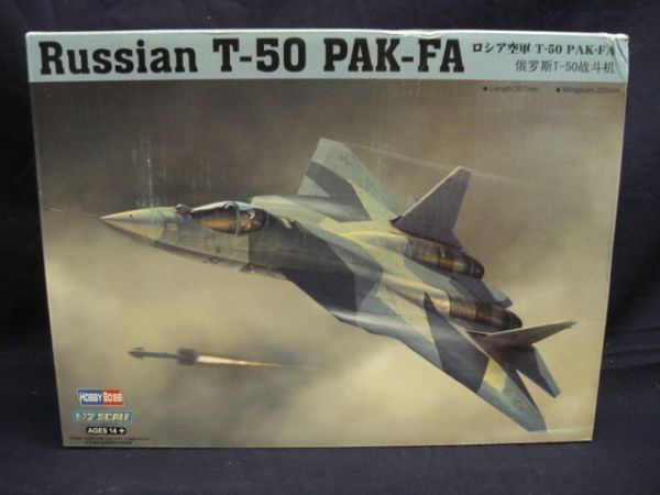 223 87257 1/72 ロシア空軍T-50 PAK-FA　510/80G3 ホビーボス_画像1