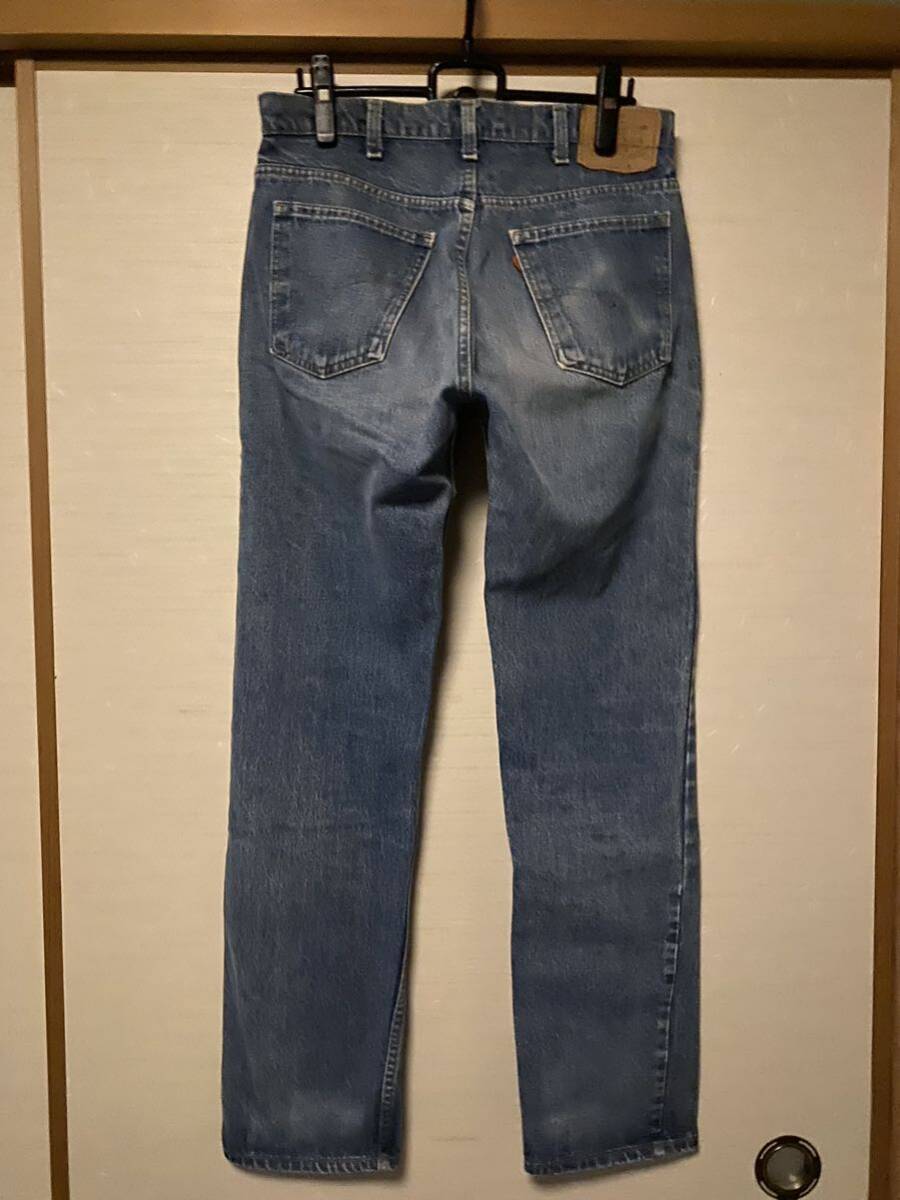 雰囲気抜群 Levi's 505 W34 80s リーバイス ビンテージ デニム パンツ BIGE 501 XX 50s 506 502 60s ビッグE 606 557 70505 70s 赤耳 大戦_画像1