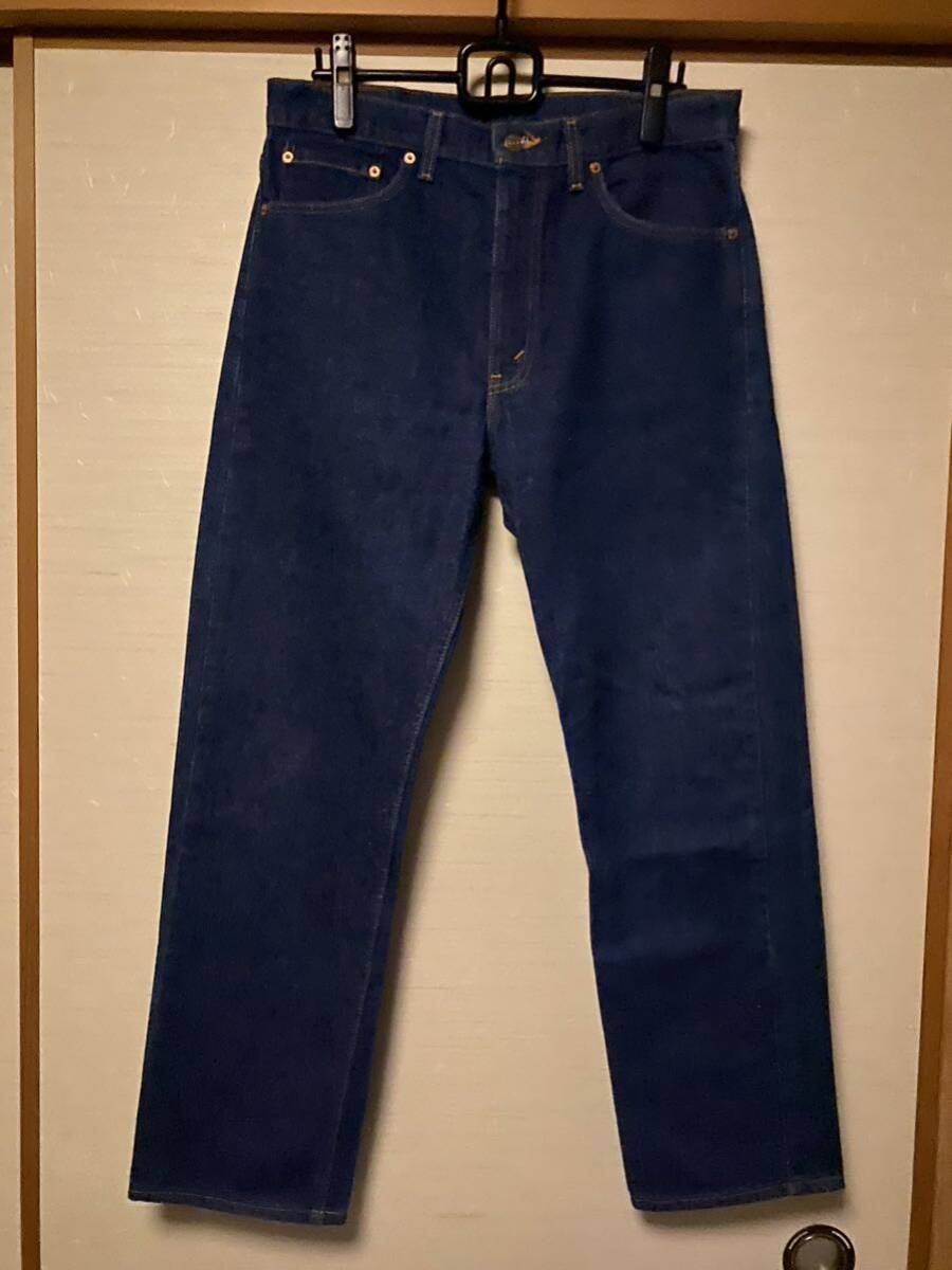 極上 1wash 90s Levi's 505 デニム パンツ USA製 W34 リーバイス ビンテージ 501 XX BIGE 80s 赤耳 66前期 506 大戦 カツラギ 606 60s 70s_画像4