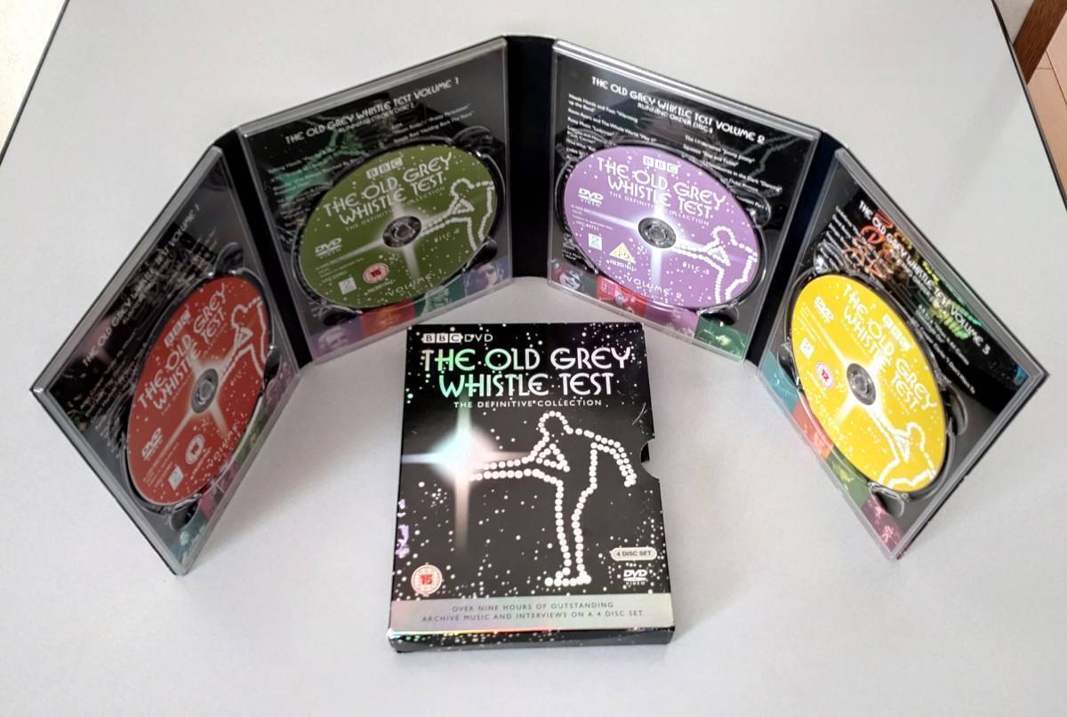 ☆貴重映像多数収録!☆ John Lennon、U2、Police、B.B.KING.他『 The Old Grey Whistle Test The Definitive Collection 輸入盤４枚組DVD』の画像1