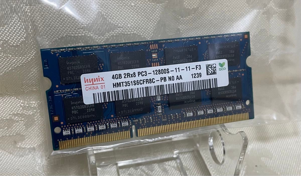 Hynix 4GB PC3-12800 DDR3 1600MHz HMT351S6CFR8C-PB  ノート用メモリ