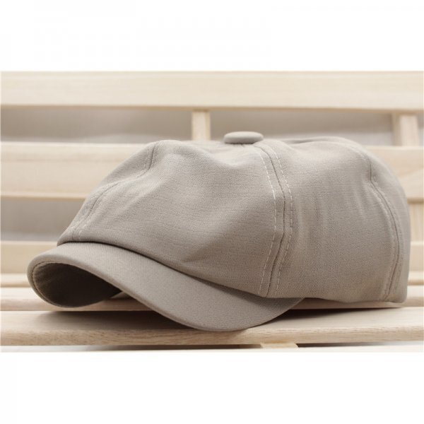 キャスケット帽子 シンプル カジュアル ポリキャップ ハンチング帽子 57cm~59cm メンズ レディースGYトレンド KC26-2の画像1