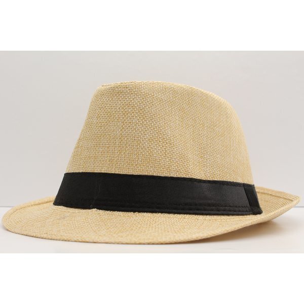 fe gong hat soft hat hat casual flax manner poly- hat 57. men's lady's BE spring summer FC2-7