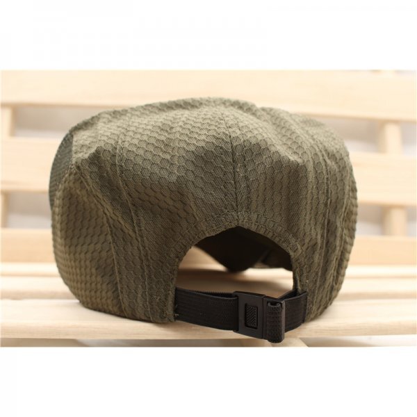 ハンチング帽子 シンプル 2種類のメッシュ生地切り替え 帽子・キャップ 56cm~59cm メンズ ・レディース カーキ色 HC82-4の画像3
