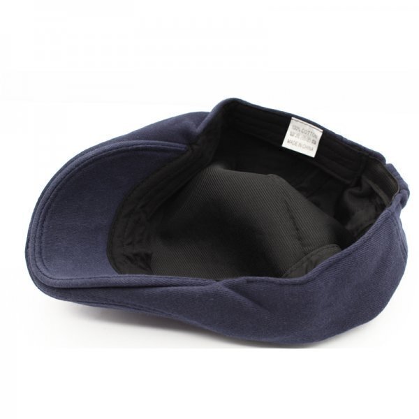 ハンチング帽子 ニット帽子 Knit カジュアル シンプル 綿 キャップ 帽子 56cm～59cmメンズ レディース NV HC18-2の画像6