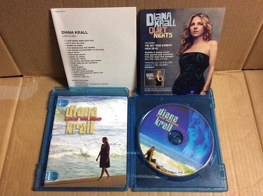 Blu-ray ダイアナ・クラール ライヴ・イン・リオ 送料無料 Diana Krall LIVE 国内盤 セル版 ボサノヴァ JAZZ_画像2