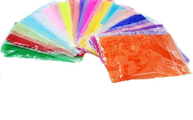 litomik Dance шарф . цвет 10 -цветный набор шифон ткань 60*60cm... ребенок детский сад дом развлечение движение развивающая игрушка ученик начальной школы младшие классы игрушка 