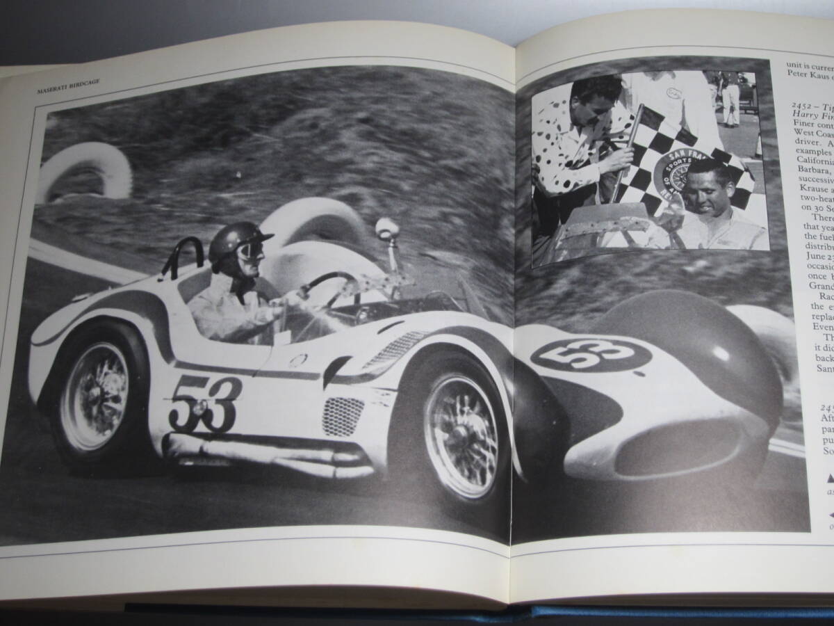 洋書 MASERATI BIRDCAGE THE MARVELLOUS TIPO 60 AND 61 SPORTS RACING CARSの画像4