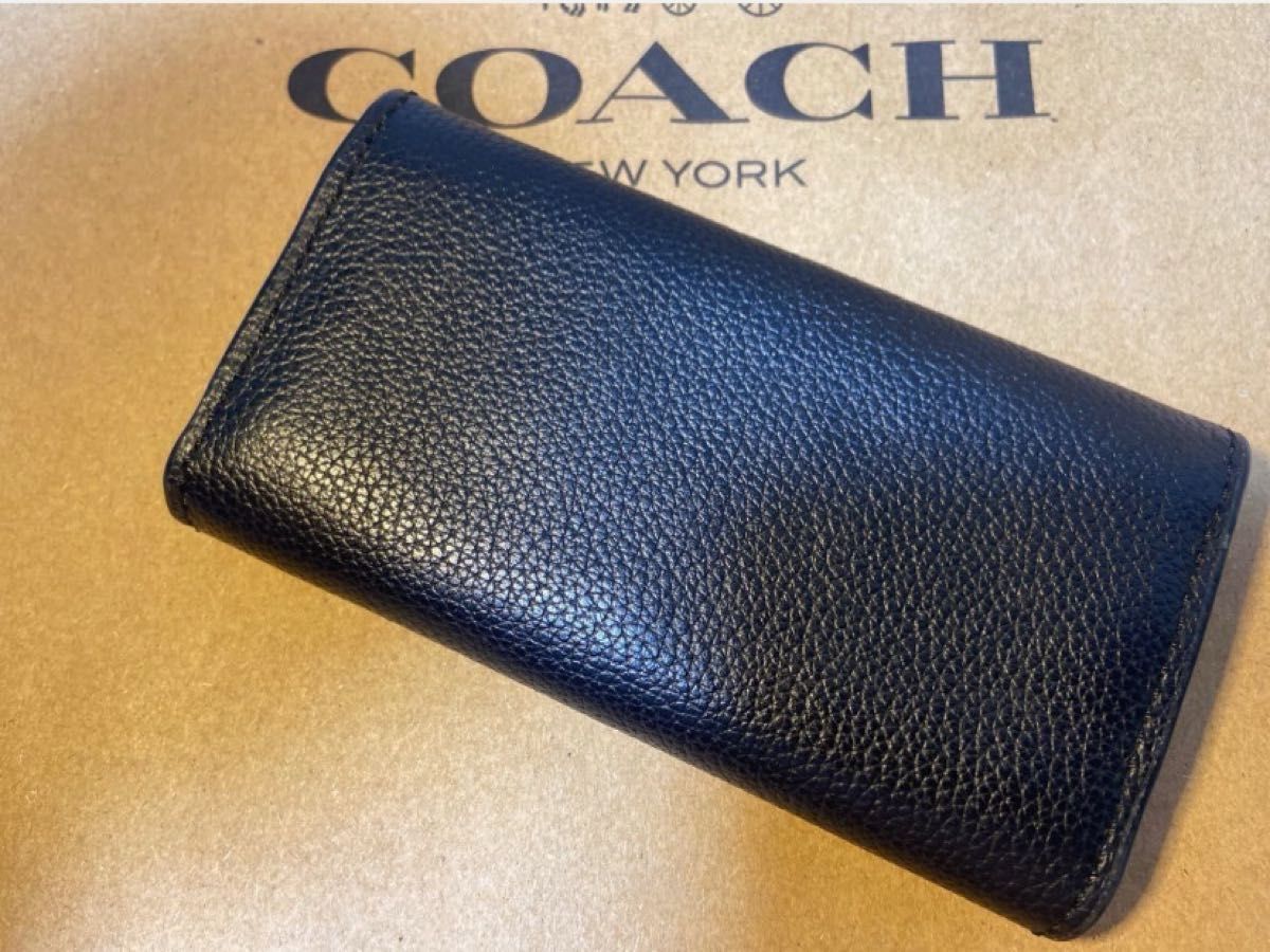 coach コーチ キーケース 黒